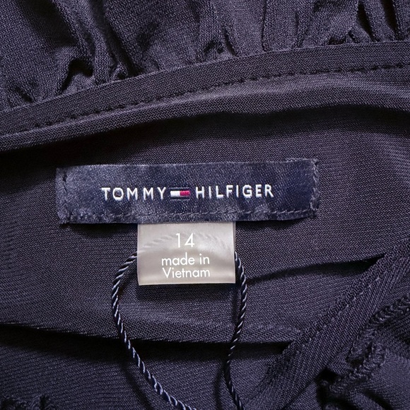 Tommy Hilfiger Navy Long Sleeve Dress - Picture 4 of 4